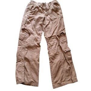 BDG Urban Outfitters Y2K Cargo Corduroy Brown Size Small Elastic Waist Small